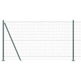 Welded Wire Fence with Concrete Base 10 x 1.2 m 3350821