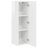 TV Wall Cabinet Gloss White 30 x 31 x 100 cm Engineered Wood 892317