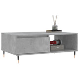 Coffee Table Concrete Grey 90x60x35 cm Engineered Wood 827056
