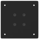 Console Table Legs 4 pcs Black 72-74 cm Steel 4012456