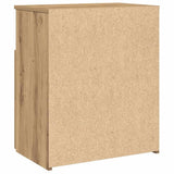 Bedside Cabinet Artisan Oak 50x32x60cm Engineered Wood 856566