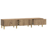 TV Cabinet 147 x 34.5 x 30 cm Artisan Oak Engineered Wood 895174