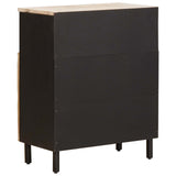 Sideboard White Wash Finish 60 x 33 x 75 cm Solid Mango Wood 4017889