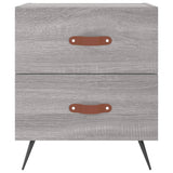 ZNTS Bedside Cabinets 2 pcs Grey Sonoma 40x35x47.5 cm Engineered Wood 827257