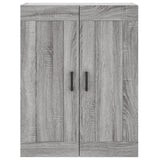 Highboard Grey Sonoma 69.5x34x180 cm Engineered Wood 3199687