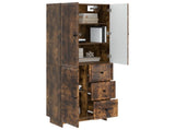 Cabinet Set 2 pcs 66 x 34.5 x 90 cm Engineered Wood 3416399