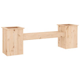 Planter Bench 184.5x39.5x56.5 cm Solid Wood Pine 825170