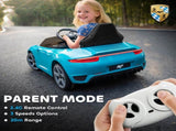 Kids Electric Car, 12V Licensed RUF GT Ride on Car with Suspension, Remote Control, Music, for 3-5 T3398P422385