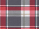 Pallet Cushions 3 pcs Red Check Fabric 360957