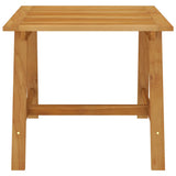 Garden Dining Table 88x88x74 cm Solid Acacia Wood 312405