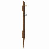 Wall-Mounted Coat Rack Wall-mounted Old Wood 100 x 10 x 100 cm 874513