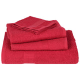 12 Piece Towel Set "FROGN" Red 360 gsm 137106