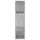 Book Cabinet Room Divider Concrete Grey 60x24x94 cm Engineered Wood 809075