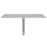 Folding Wall Table Concrete Grey 100x60x56 cm Engineered Wood 342648