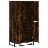 Highboard Smoked Oak 68x35x139 cm Engineered Wood 3300832