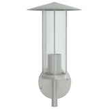 Outdoor Wall Lights 2pcs Silver Stainless Steel 4006245
