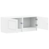 TV Cabinet White Engineered Wood 897775