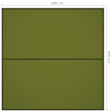 Outdoor Tarp 4x4 m Green 93061