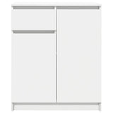 Sideboard with Drawer White 71x35x84 cm Engineered Wood 861589