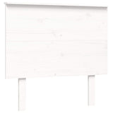 Bed Frame without Mattress White Single Solid Wood Pine 3193627