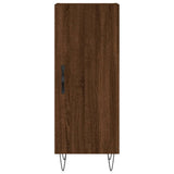 Sideboard Brown Oak 34.5x34x90 cm Engineered Wood 828539