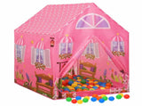 Children Play Tent with 250 Balls Pink 69x94x104 cm 3107748