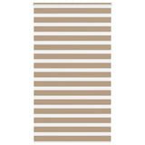 ZNTS Zebra Blind Sand Brown 125x230 cm Fabric Width 120.9 cm Polyester 4014604