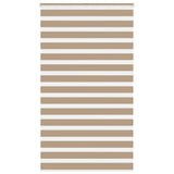 Zebra Blind Sand Brown 125x230 cm Fabric Width 120.9 cm Polyester 4014604