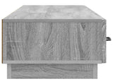 TV Cabinet Grey Sonoma 147 x 34.5 x 27 cm Engineered Wood 895401