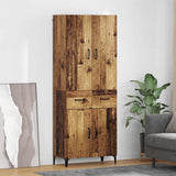 Highboard Old Wood 69.5 x 34 x 180 cm Engineered Wood 3415668