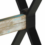 321605 Dining Table 120x60x76 cm Solid Reclaimed Wood
