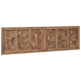 Bed Headboard Natural Solid Teak Wood 42024569