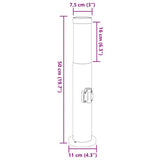 Bollard Lights with Outlet 3pcs 50 cm Stainless Steel IP44 4006036