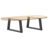 Coffee Table Legs V-Shape 2 pcs Anthracite 70x cm Steel 4012538