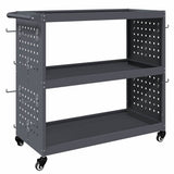 Tool Trolley Anthracite 75 x 35 x 73 cm Cold-rolled Steel 874541