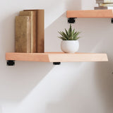 Wall Shelf 40x50x cm Untreated Solid Wood Oak 363514