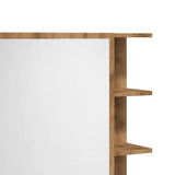 Bathroom Mirror Cabinet Artisan Oak 62.5x20.5x64 cm Engineered Wood 856178
