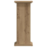 Plant Stand Artisan Oak 33x33x80 cm Engineered Wood 852977