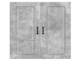 Dishwasher Panel Kalmar Concrete Grey 80 x 31 x 100 cm 884797