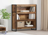 Book Cabinet Old Wood 80 x 30 x 121 cm Engineered Wood 886418