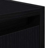Wall-Mounted Bedside Cabinets 2 pcs Black 38x34x40 cm 861232