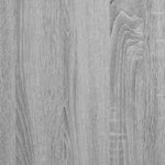 ZNTS 3 Piece Bathroom Furniture Set Grey Sonoma Engineered Wood 3301123