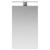 Bathroom Mirror Cabinet with Door Grey Sonoma 30 x 10.5 x 50 cm 889020
