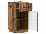 Bathroom Storage Cainet HOORN Old Wood 30 x 31 x 77 cm 897273