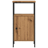 ZNTS Bedside Cabinet Artisan Oak 41x31x80 cm Engineered Wood 857248