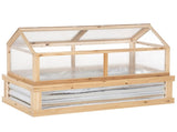 Raised Garden Flower Bed Kit with Greenhouse 32350508