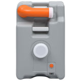 Wheeled Water Tank for Camping 25 L Grey 30135