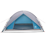 Camping Tent with Rainfly Water-resistant Dome Blue 42028531