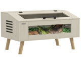 111L Vivarium for Snakes, Lizards, Horned Frogs, Chameleons, Hamsters, Gerbils with Tempered Glass T3398P375366