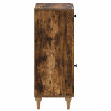 Bathroom Storage Cainet ALKMAAR Smoked Oak 30 x 31 x 80 cm 896170